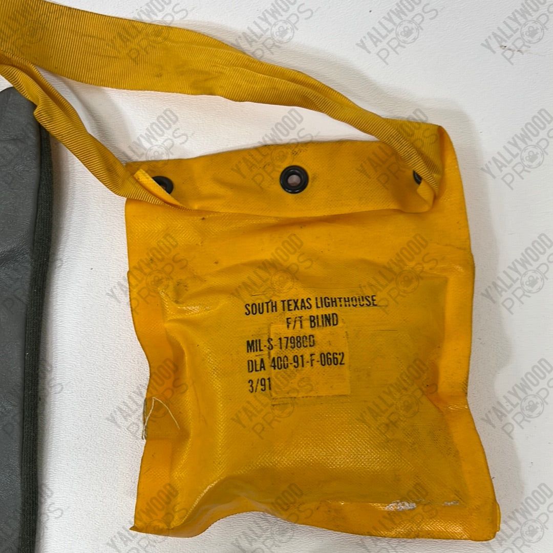 Dye Pack, Gloves and Beacon Light from Devotion Movie Prop Y'allywood Props