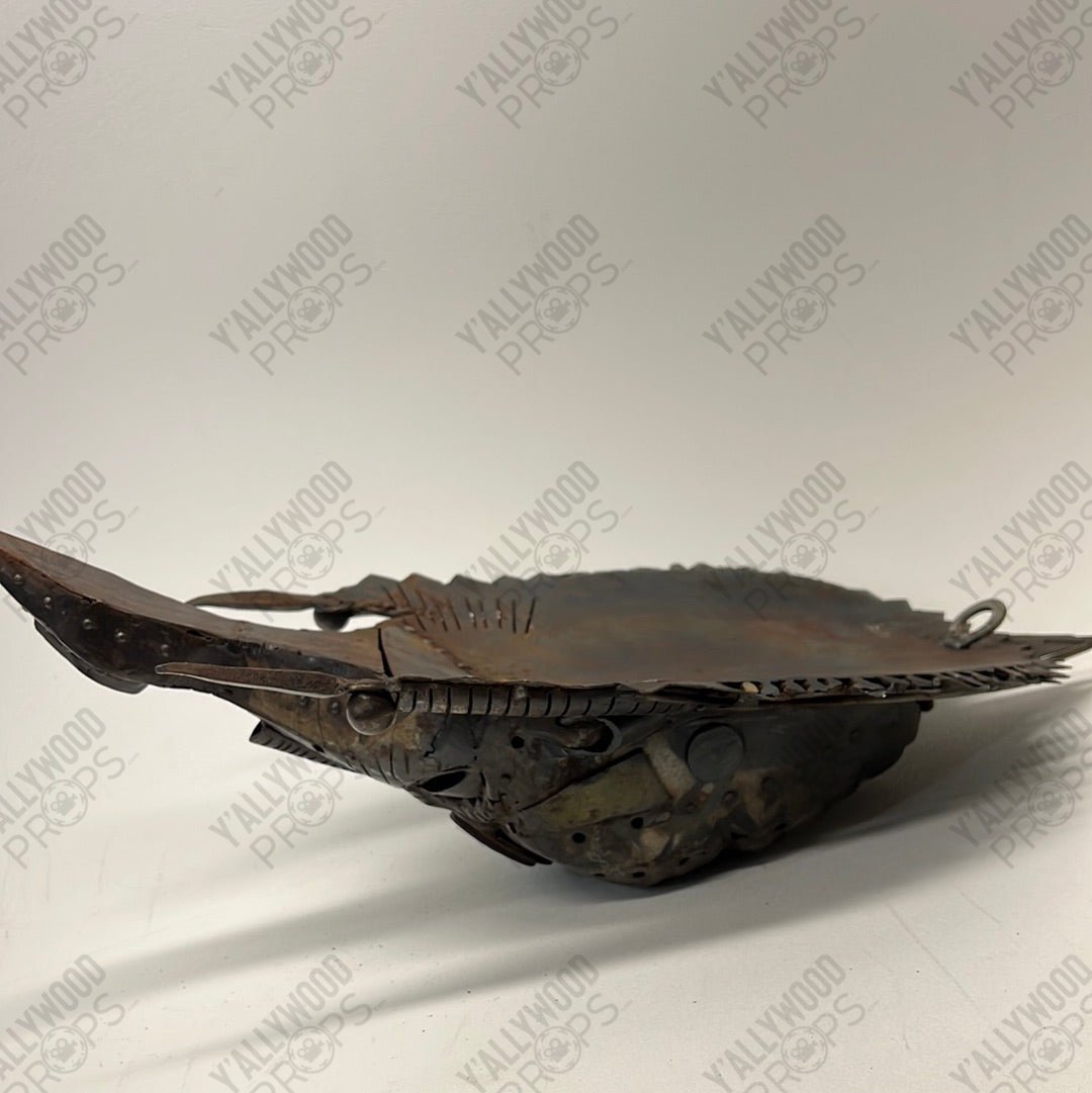 African Bronze Mask from T’Challas Quarters Black Panther (2018) Movie Prop Y'allywood Props