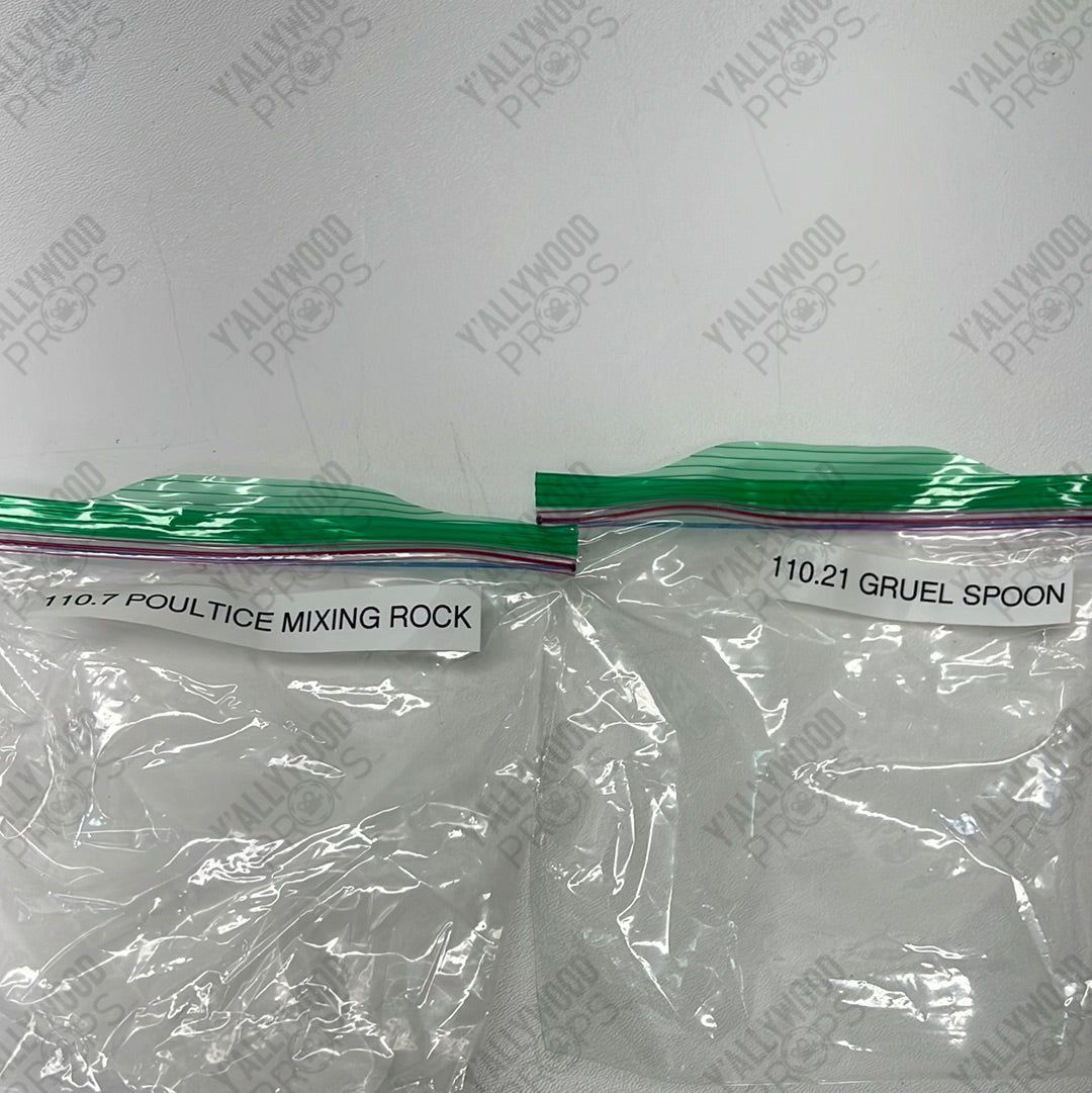 Cave Bowl, Spoon & Mixing Rock S1E10 Doom Patrol Movie Prop Y'allywood Props