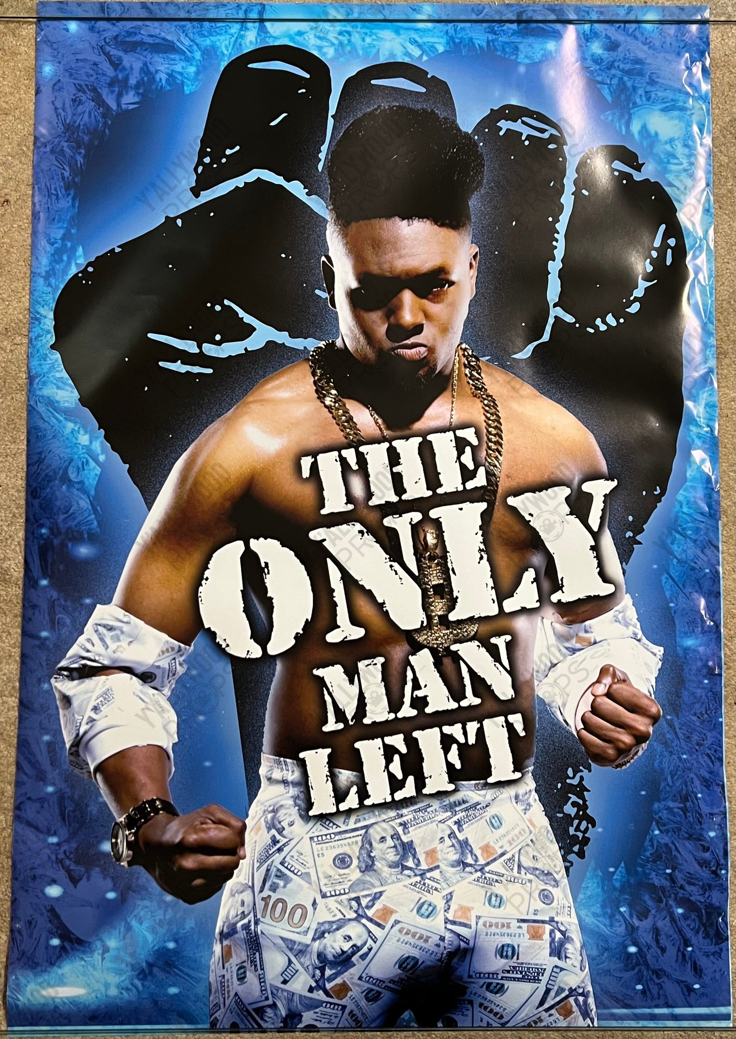 The Only Man Left Poster S2E4 Heels (2021) Movie Prop Y'allywood Props