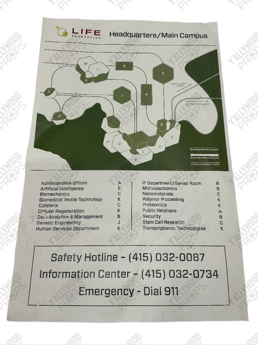 Life Foundation HQ Venom (2018) Movie Prop Y'allywood Props Good