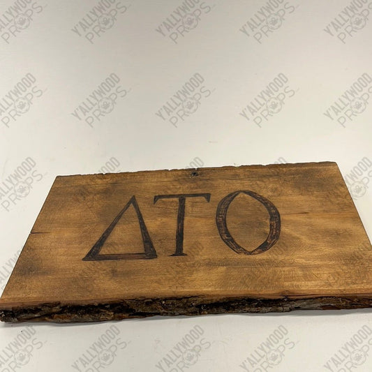 DTO Fraternity Sign from Life of the Party Movie Prop Y'allywood Props