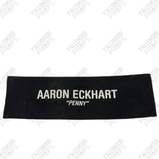 Line of Duty Aaron Eckhart’s Production Used Chairback Movie Prop Y'allywood Props