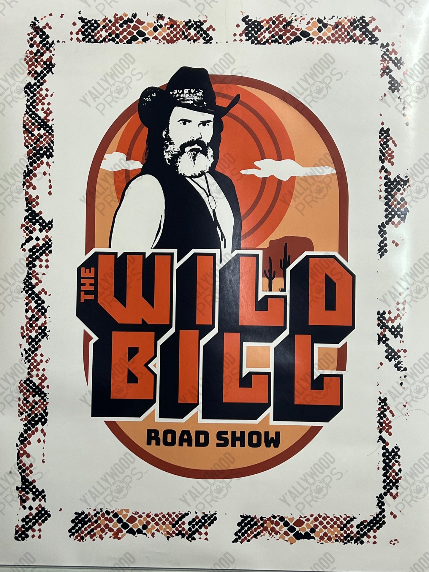 Wild Bill Poster S2E4 Heels (2021) Movie Prop Y'allywood Props