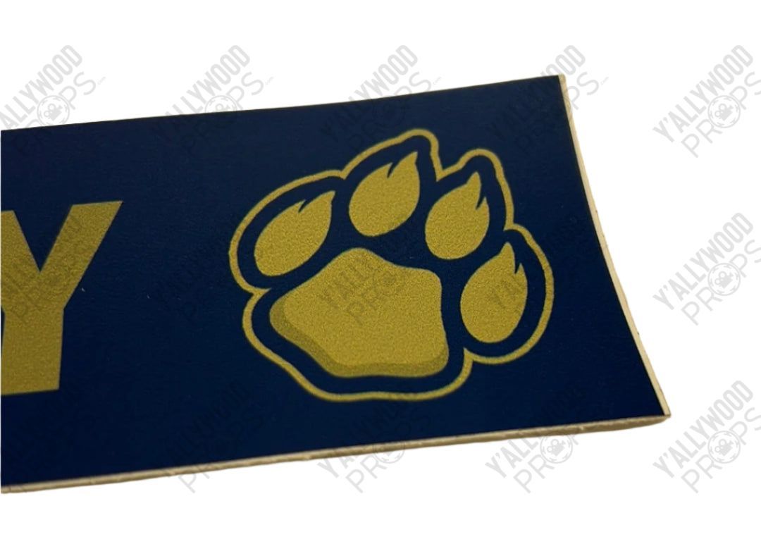 Southern Iowa University Sticker Family Plan w/ Mark Wahlberg Movie Prop Y'allywood Props