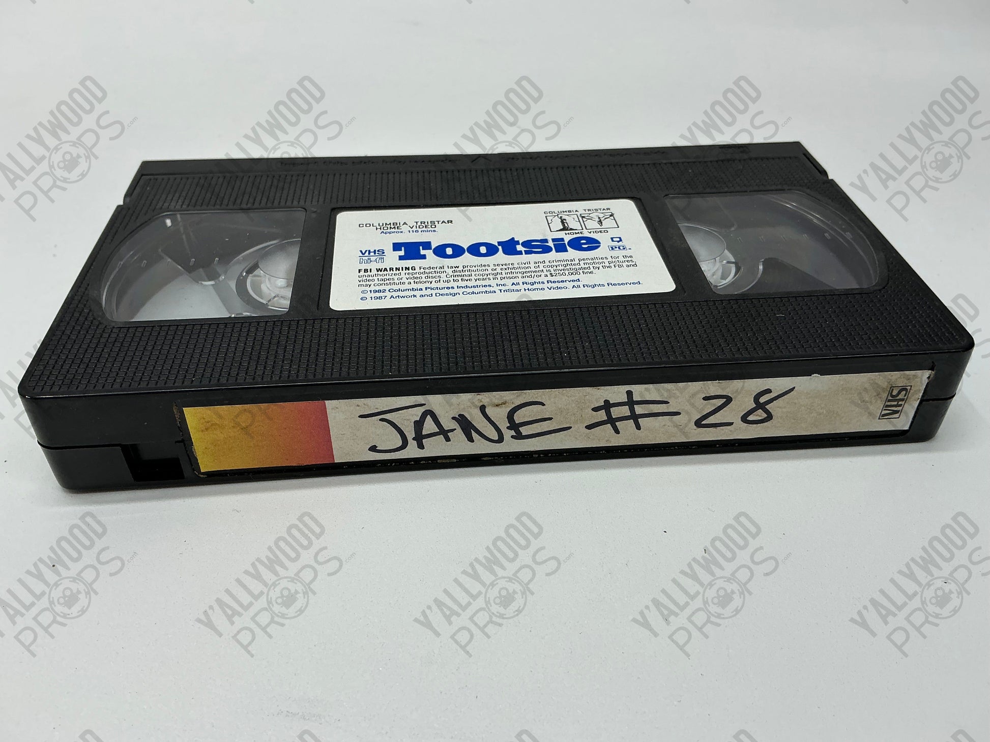Nile's Jane VHS Tapes S4E11 Doom Patrol (2019) Movie Prop Y'allywood Props Jane #28