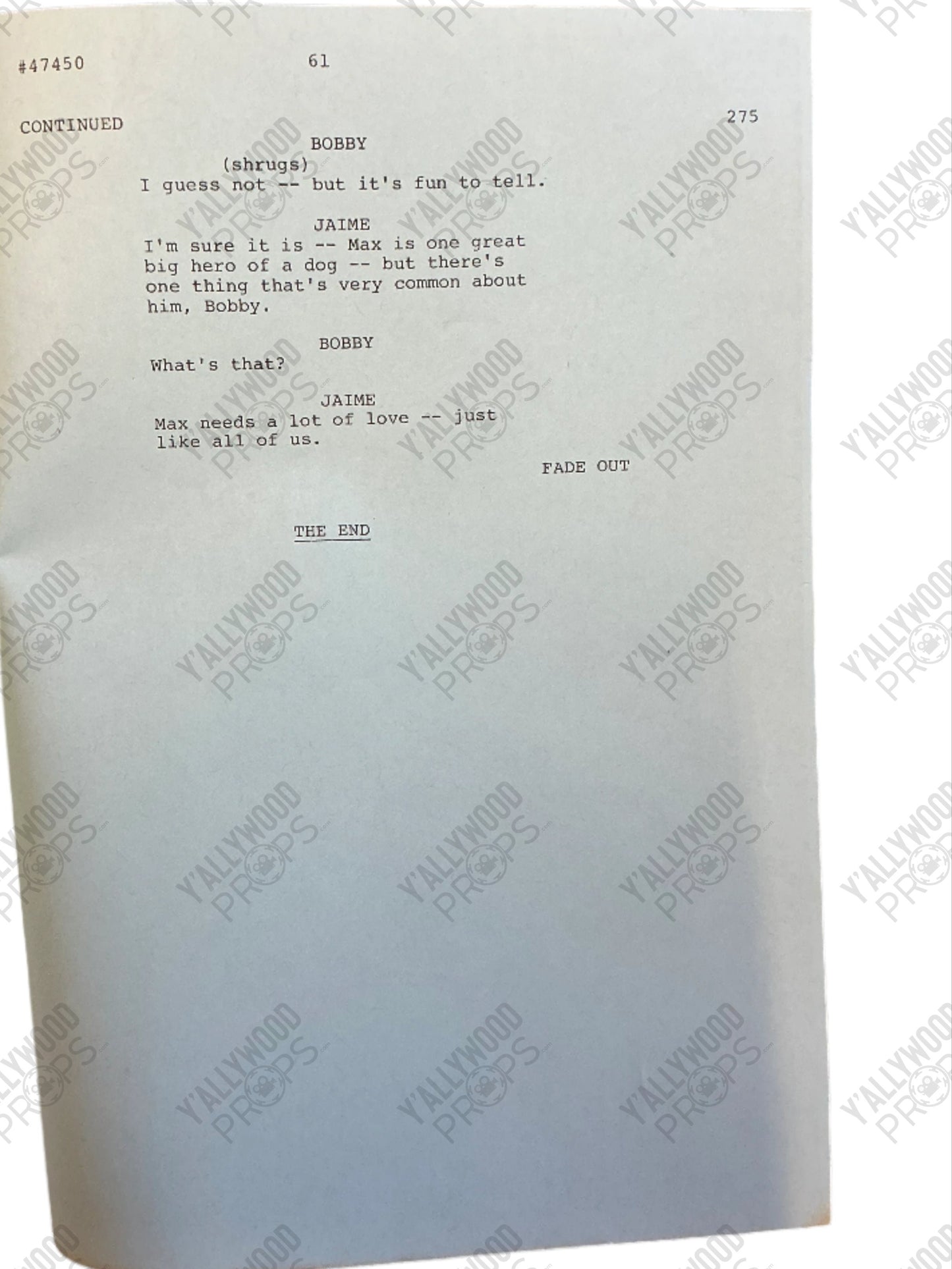 Original Script S3E10 The Bionic Woman (1976-1978) Memorabilia Y'allywood Props