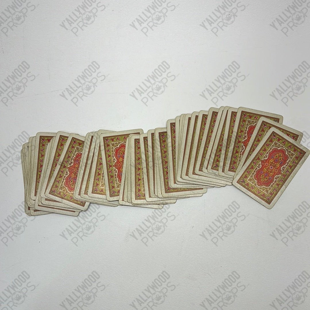 Deck of Cards Poker Scene Killers of the Flower Moon Movie Prop Y'allywood Props