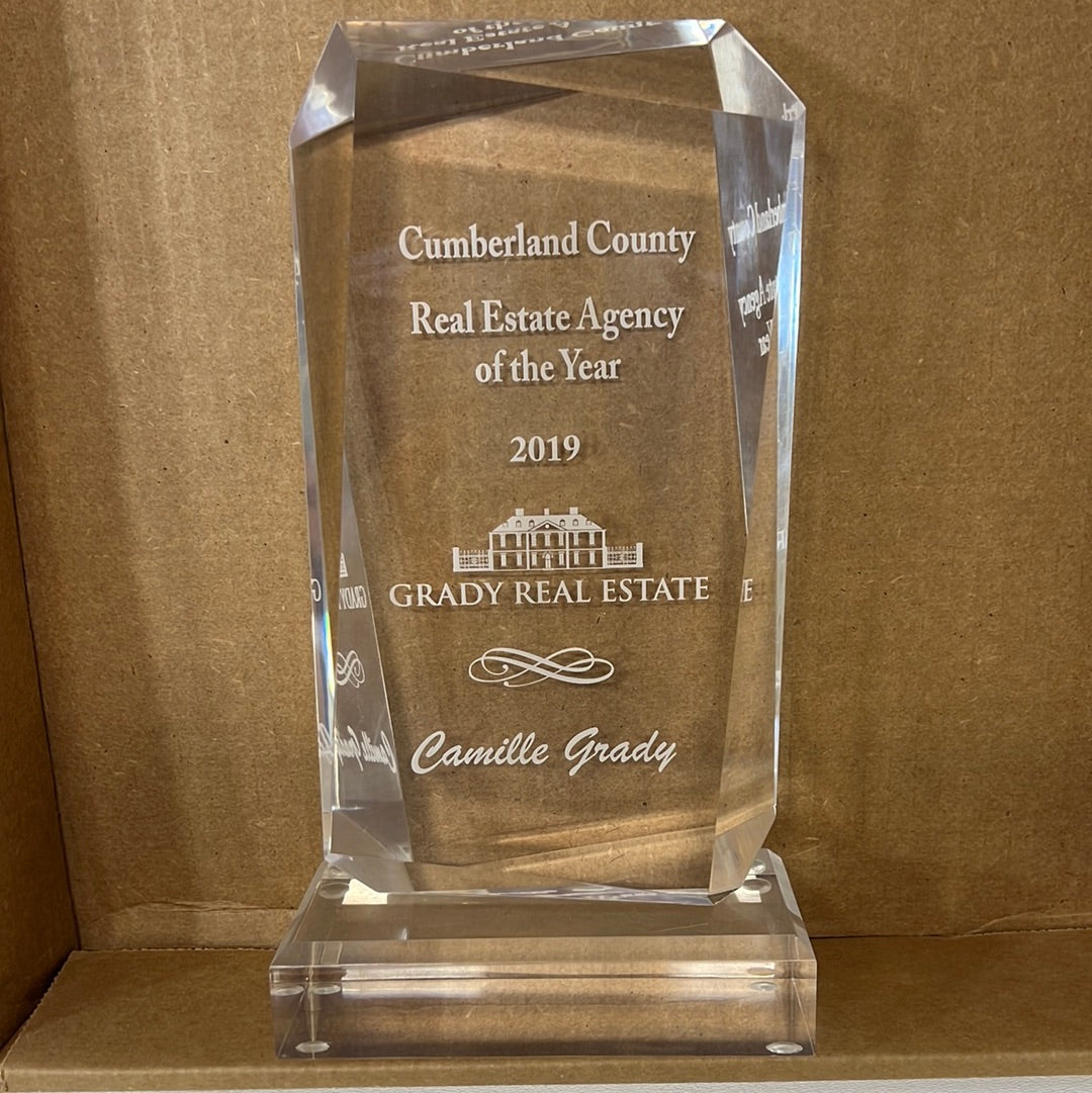 Camille Grady’s Award from Reptile Movie Prop Y'allywood Props