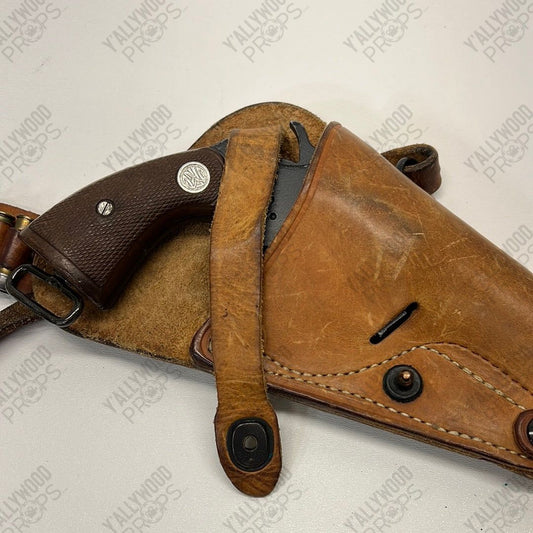 Glen Powell’s Revolver and holster from Devotion Movie Prop Y'allywood Props
