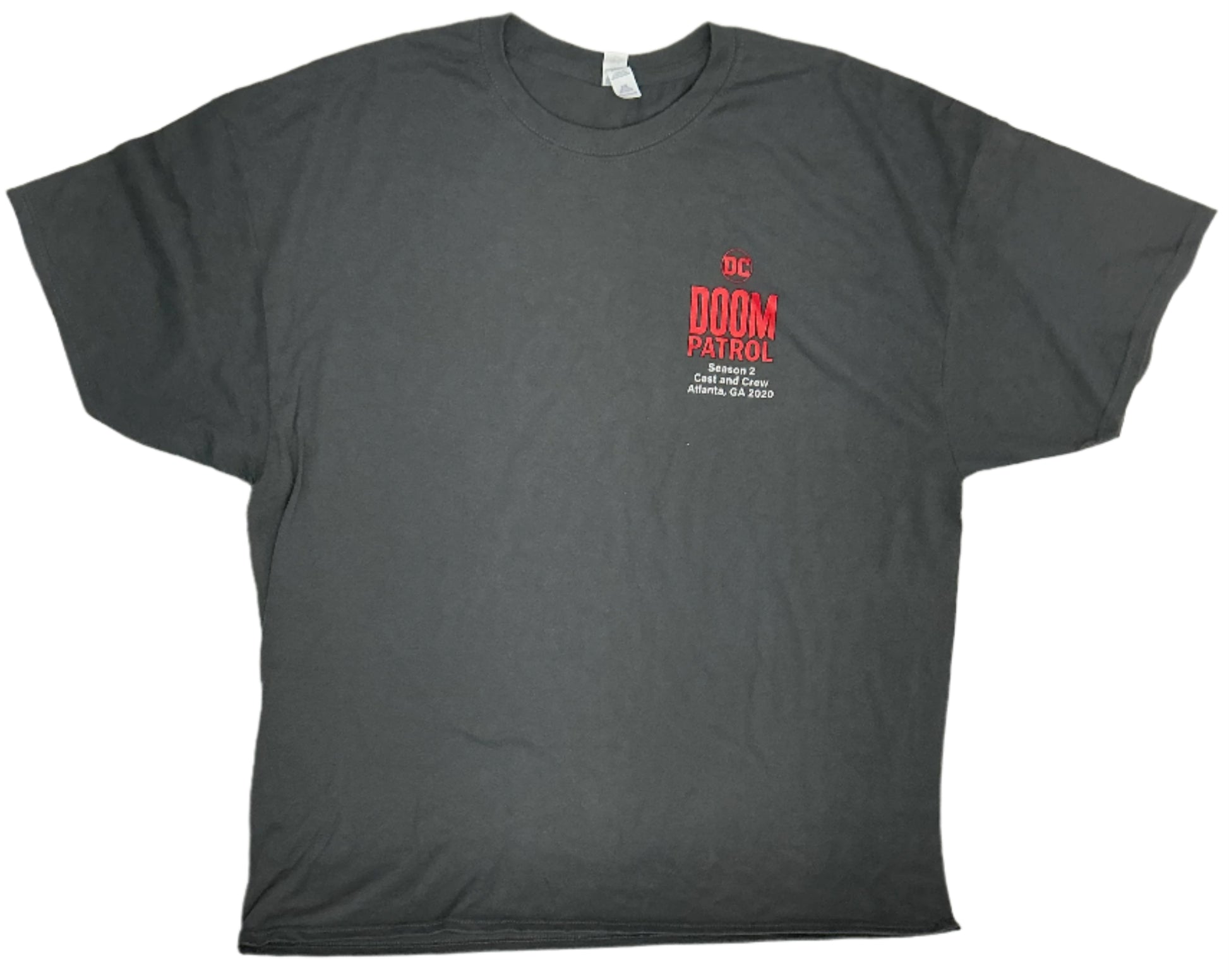 Cast & crew Gift T-Shirt Doom Patrol (2019) Season 2 Wearable Wardrobe Y'allywood Props