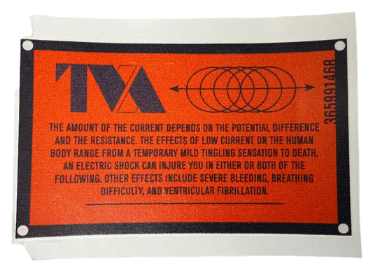 TVA Label/Sticker Loki (2021-2023) Memorabilia Y'allywood Props