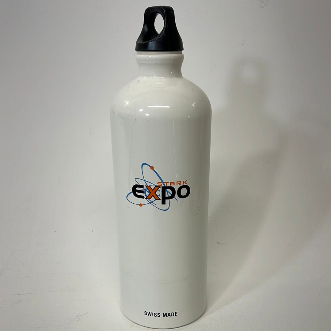 Stark Expo Water Bottle, from Iron Man 2 Movie Prop Y'allywood Props