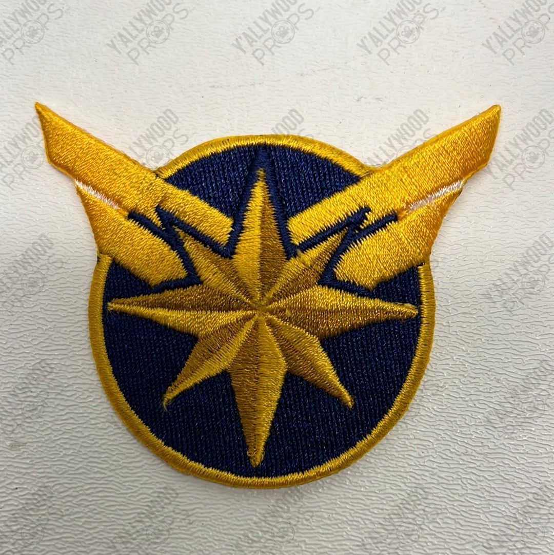 AvengerCon Patches Ms Marvel TV Show Movie Prop Y'allywood Props 3”x2.25” Stargirl Symbol
