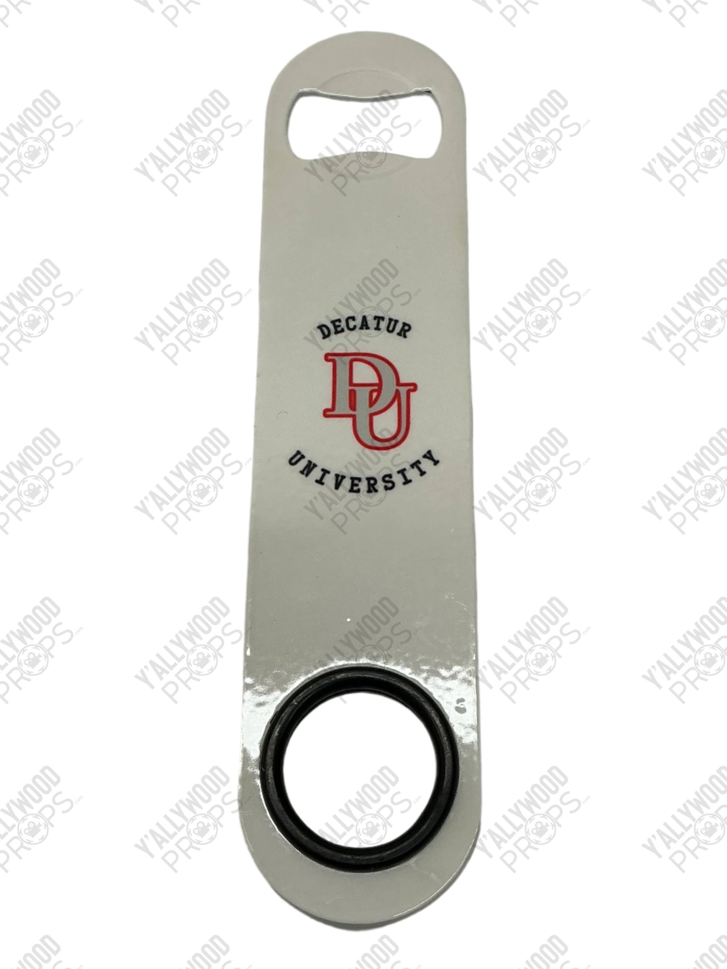 Decatur University Bottle Opener The Life of the Party (2018) Movie Prop Y'allywood Props White DU