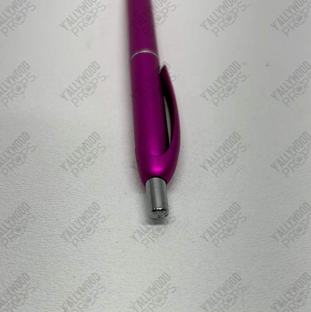 Thunderbolt, Pink Pen Production Backup Stargirl Movie Prop Y'allywood Props