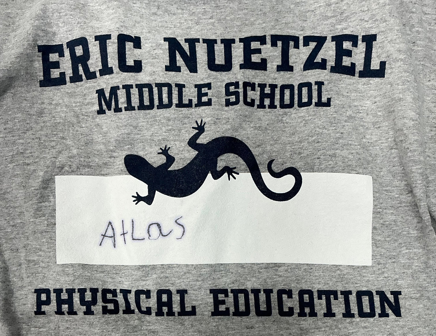 Middle School PE T-Shirts Me Apple TV Series (2024) Y'allywood Props YL Atlas