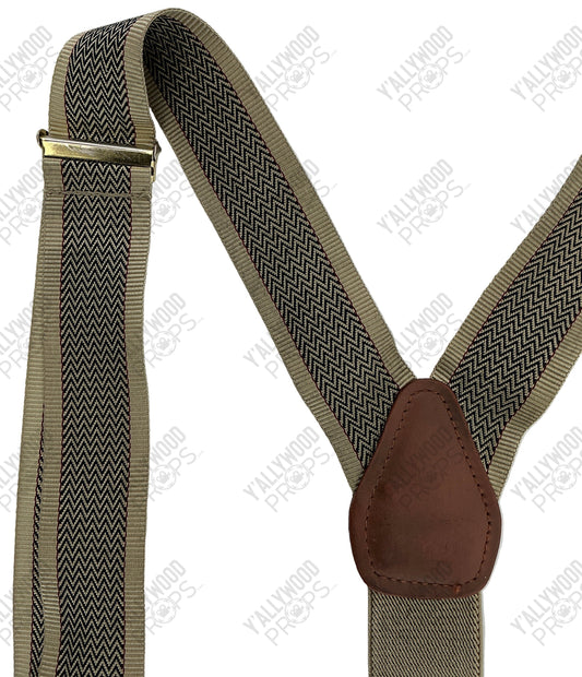 Joseph Bigheart's Suspenders Scene 159 Killers of the Flower Moon (2023) Wardrobe Y'allywood Props