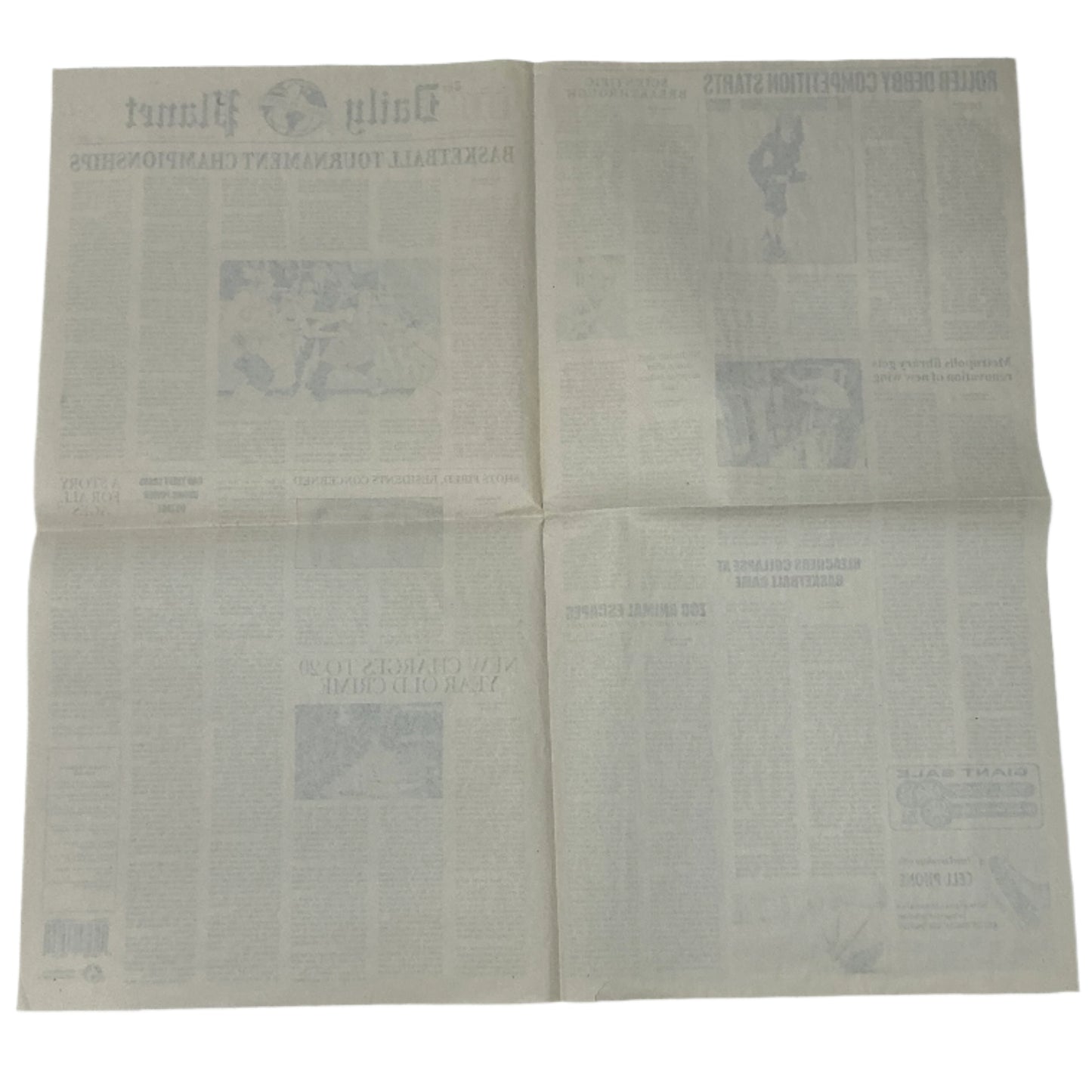 The Daily Planet Newspaper Superman & Lois (2021-2024) Movie Prop Y'allywood Props