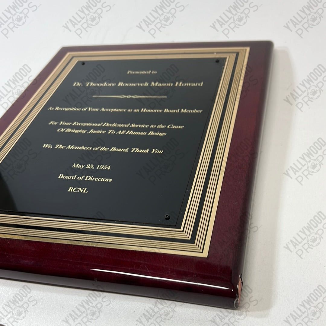 Shazam! Fury of the Gods Plaque Movie Prop Y'allywood Props