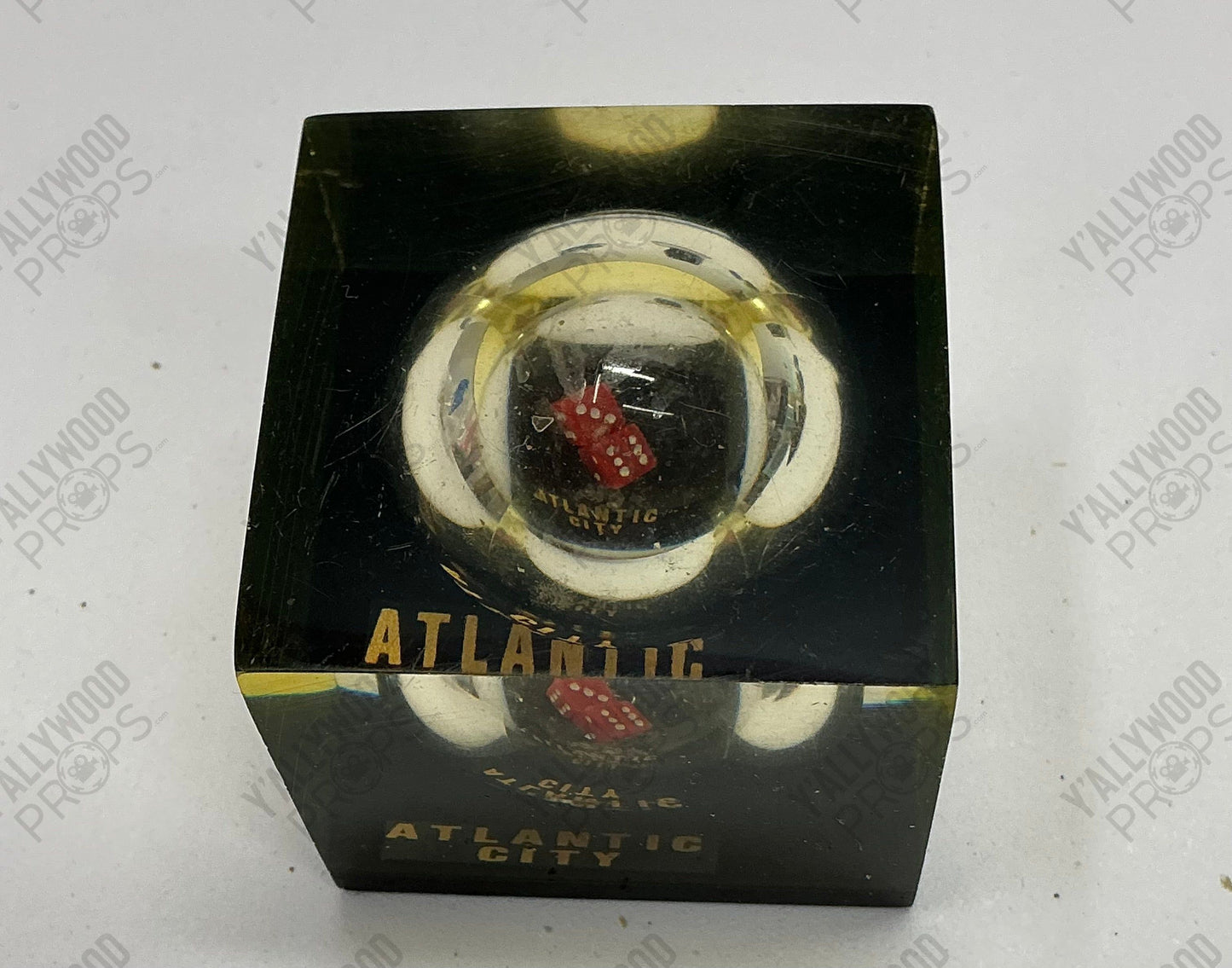 Johnny's Shoebox Keepsakes S3E6 Cobra Kai Movie Prop Y'allywood Props Atlantic City Dice Cube