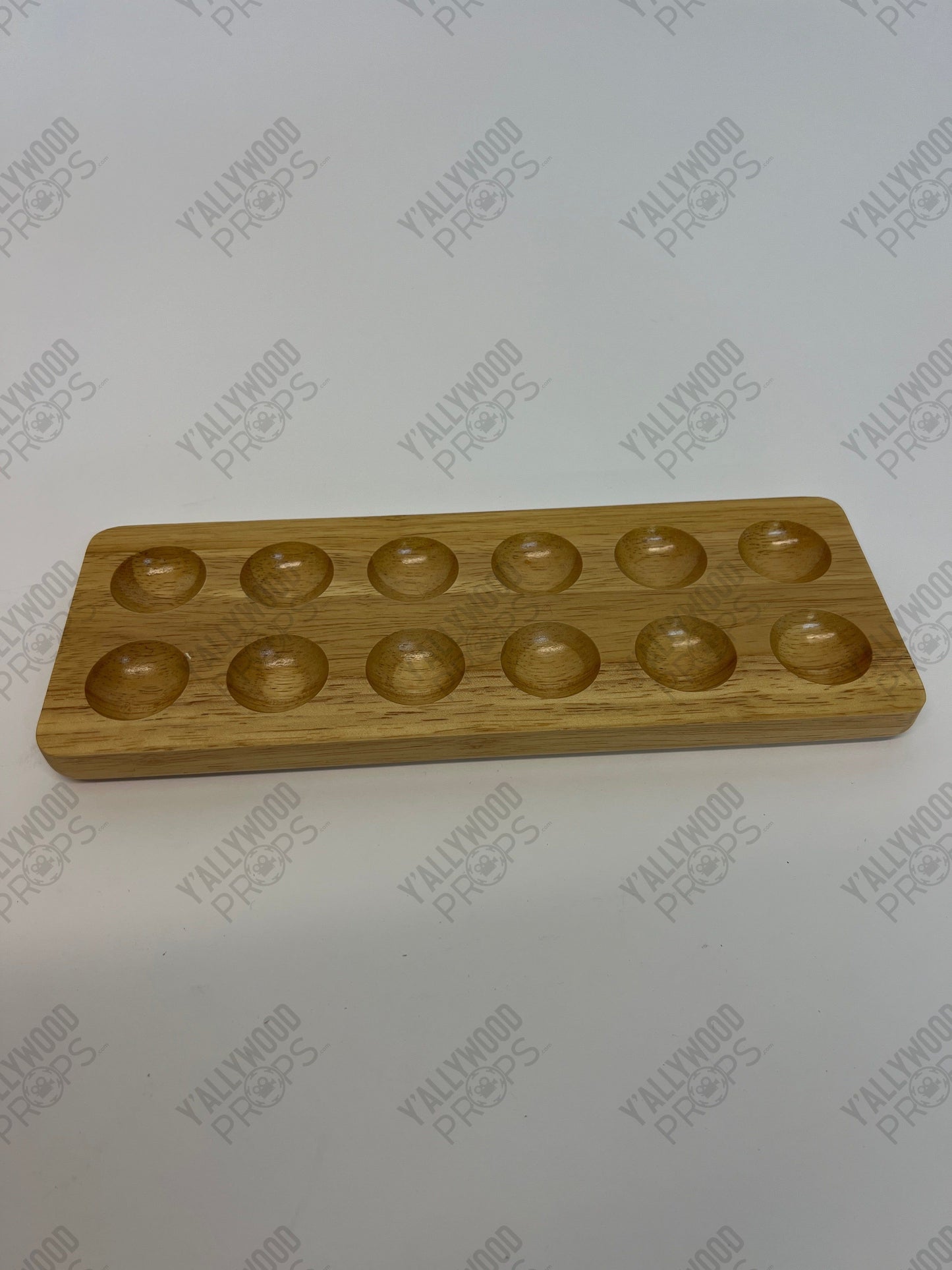 Eggs from Protect the Egg Scene S5E7 Cobra Kai Movie Prop Y'allywood Props Wooden Egg Holder