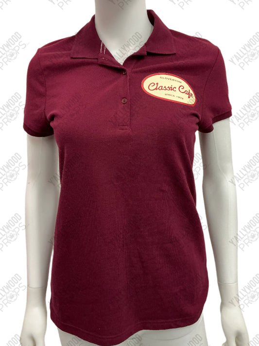 Cloverton Cafe Polo Shirt Doom Patrol (2019) Wearable Wardrobe Y'allywood Props