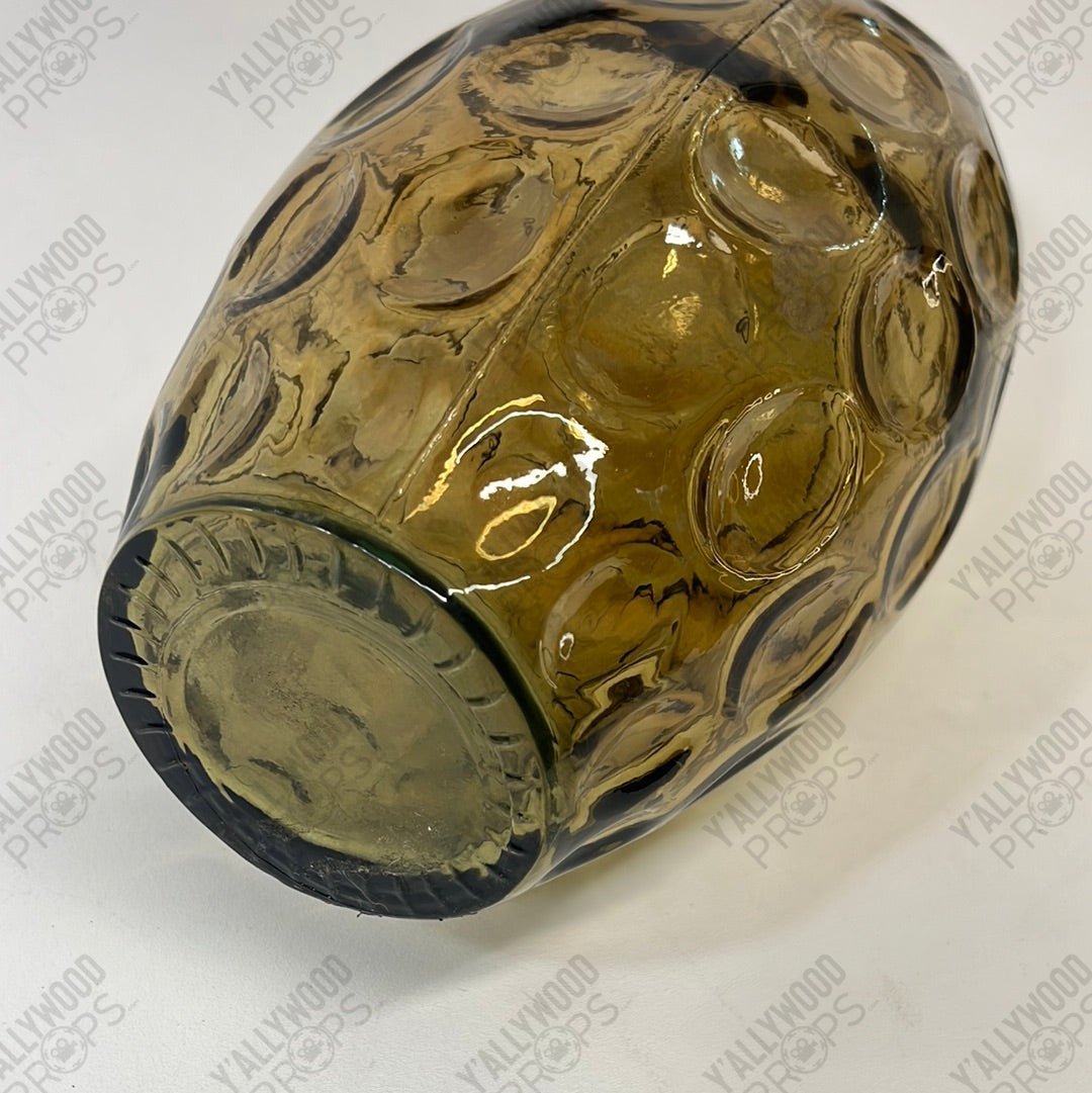 Brown/Amber Glass Jar/Vase from Hulk's Room Thor Ragnarok Movie Prop Y'allywood Props