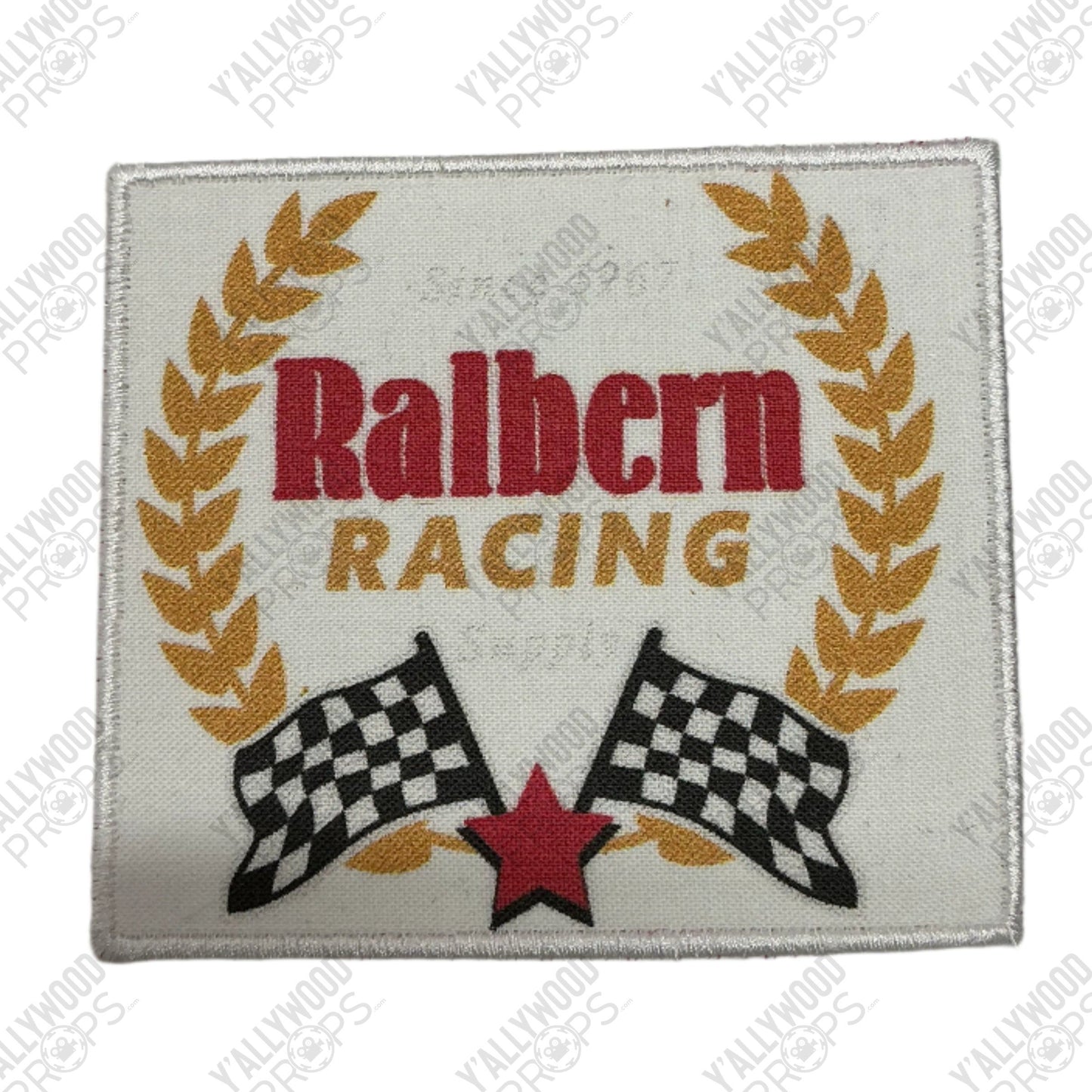 Ralbern Racing Patch S1E1 Doom Patrol (2019) Movie Prop Y'allywood Props