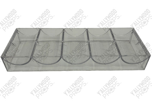 Gaming Token Trays The Ladykillers (2004) Movie Prop Y'allywood Props Empty Clear Tray