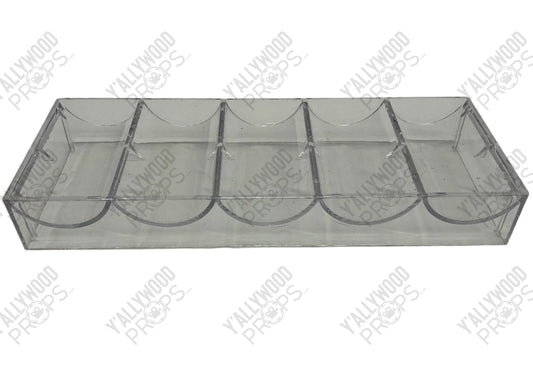 Gaming Token Trays The Ladykillers (2004) Movie Prop Y'allywood Props Empty Clear Tray