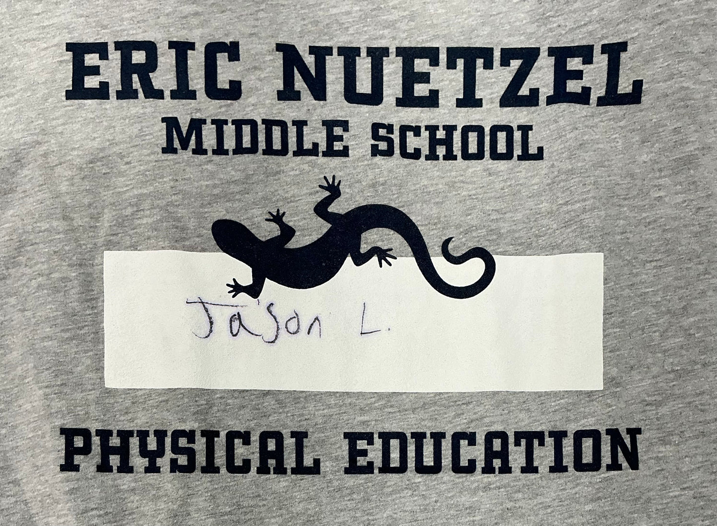 Middle School PE T-Shirts Me Apple TV Series (2024) Y'allywood Props M Jason