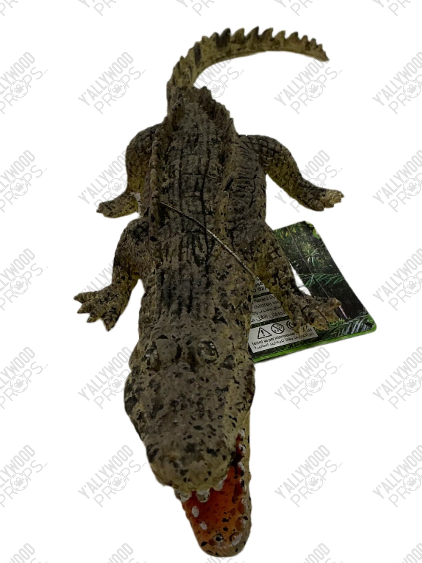 Gatorville Plastic Gator Toy Bad Boys 4 Ride or Die (2024) Movie Prop Y'allywood Props Tan