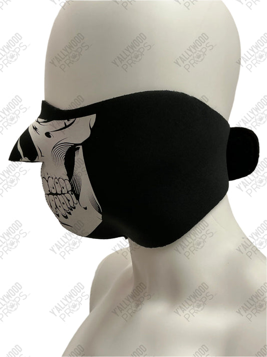 Johnny's Stunt Motorcycle Mask S2E6 Cobra Kai Movie Prop Y'allywood Props