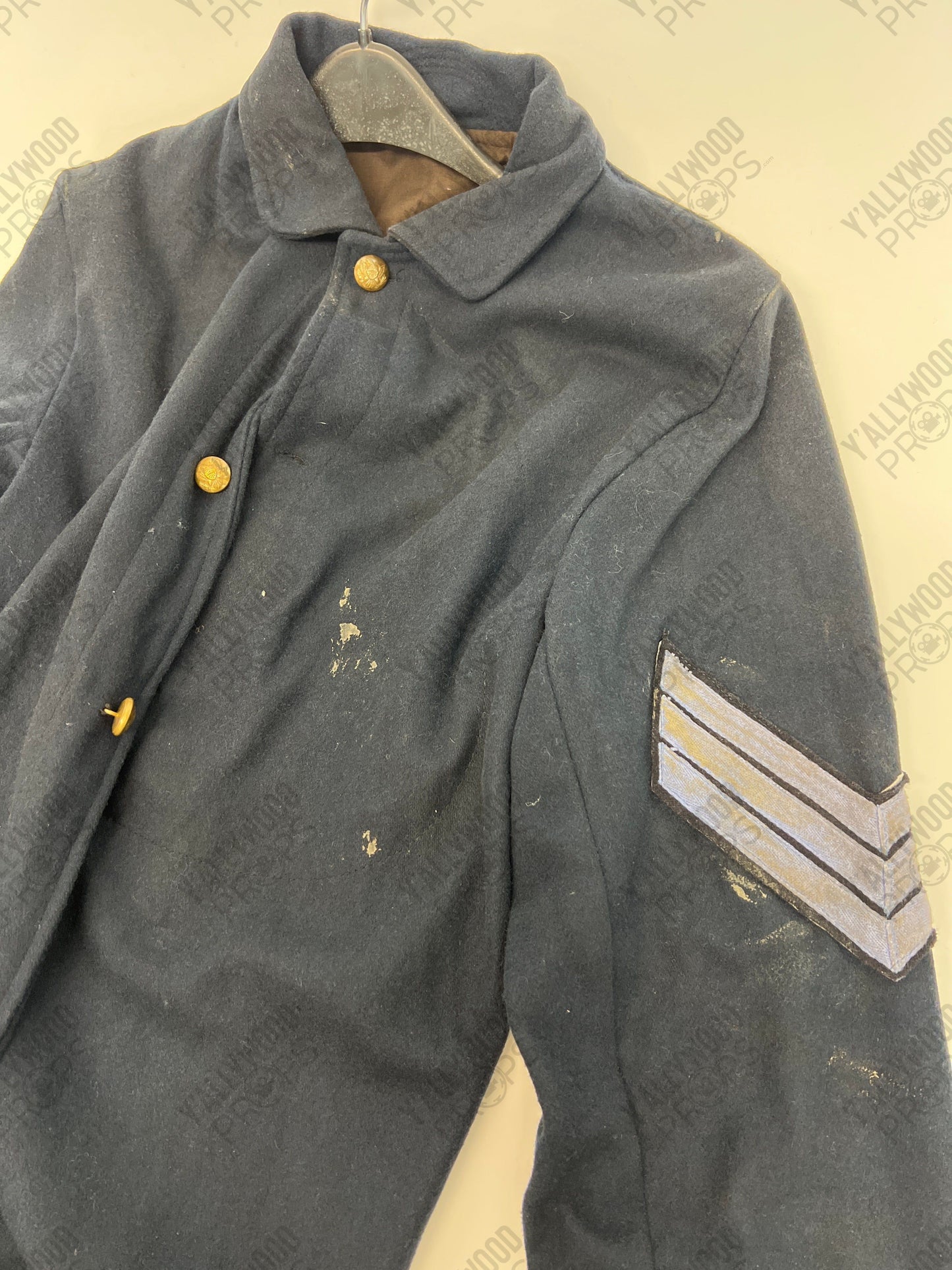 US Union Soldier Sack Coat Emancipation Wardrobe Y'allywood Props 42 w/liner & Sergeant Patches