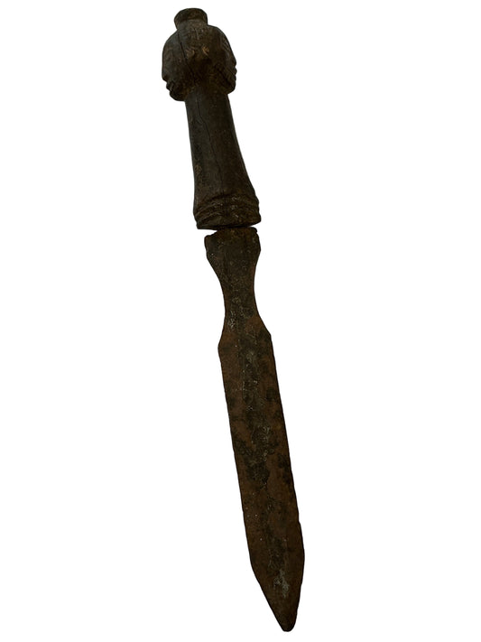 Antique African Knife from T’Challas Quarters Black Panther (2018) Movie Prop Y'allywood Props