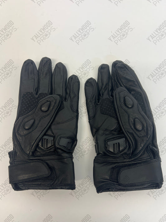 Tommy’s Motorcycle Gloves S2E6 Cobra Kai Movie Prop Y'allywood Props