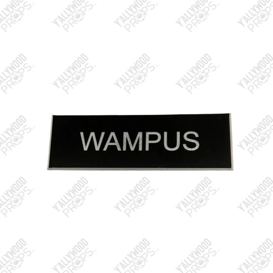Wampus Nametag S1E12 Doom Patrol Movie Prop Y'allywood Props