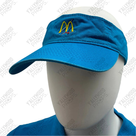 McDonald's Shirt & Visor The Beanie Bubble (2023) Wearable Wardrobe Y'allywood Props Visor