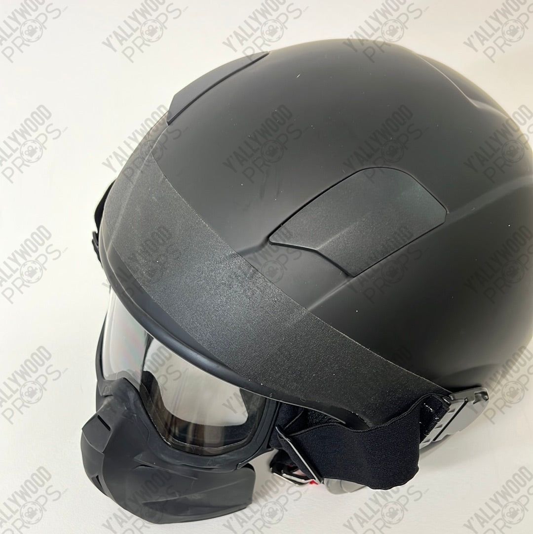 Biker Thug Helmet & Mask Bad Boys For Life Movie Prop Y'allywood Props