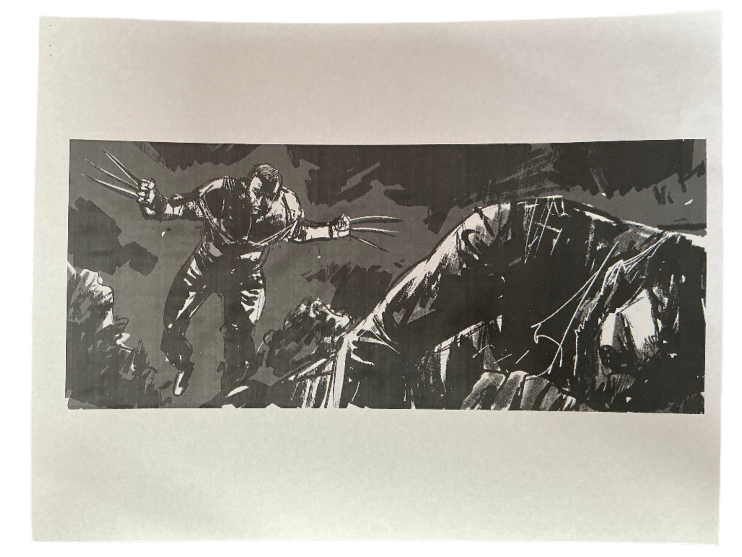 Storyboards Juarez Scene 115, 116, 119-136 Logan (2017)