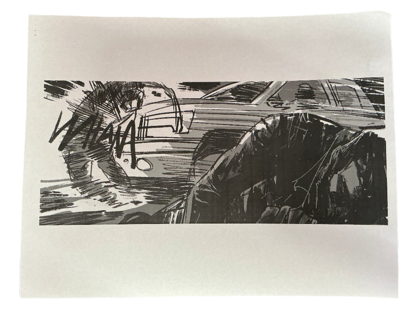 Storyboards Juarez Scene 115, 116, 119-136 Logan (2017)