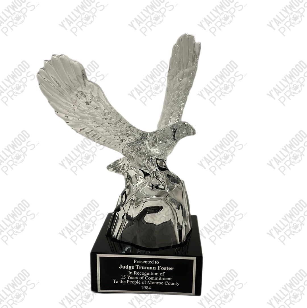 Judge Truman Foster Award Screen Used Just Mercy Movie Prop Y'allywood Props
