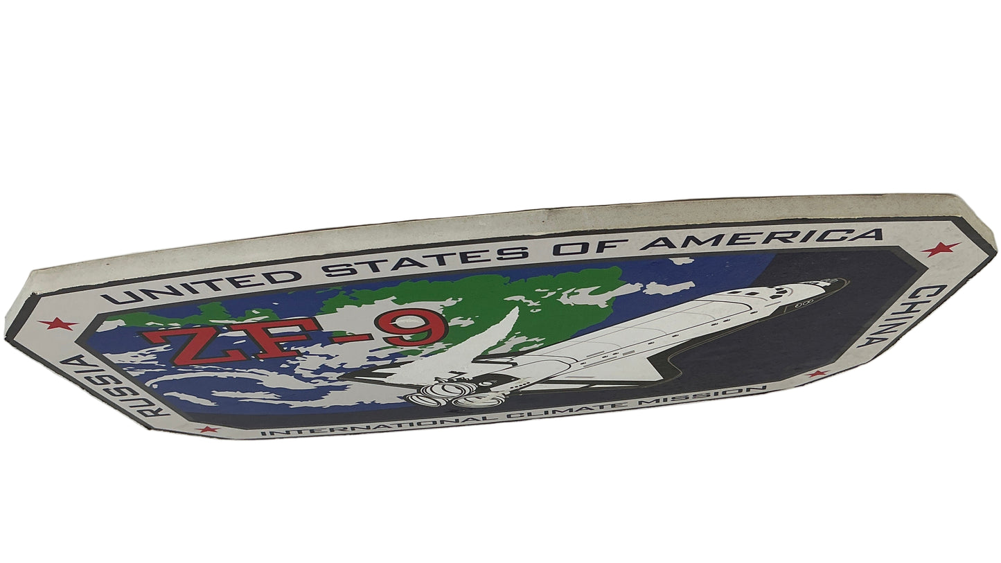 International Climate Mission Sign Geostorm (2017) Movie Prop Y'allywood Props