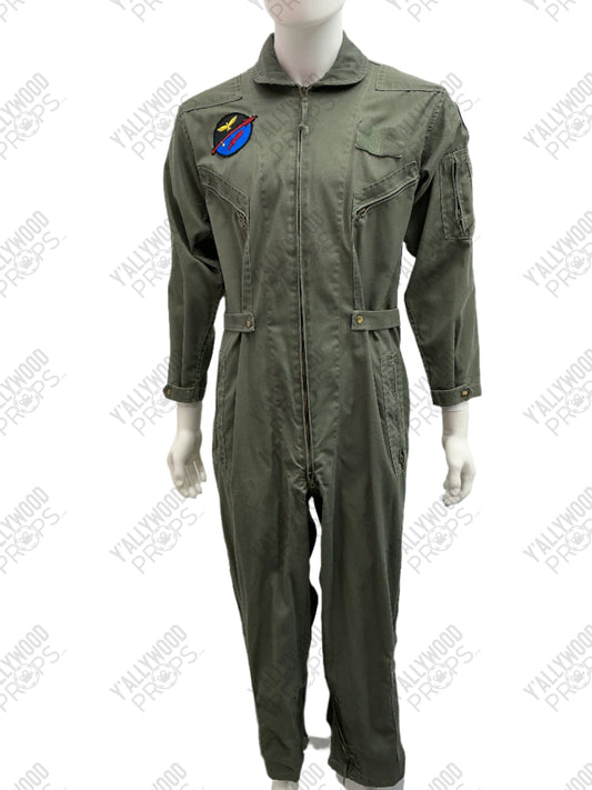 Flight Suit Doom Patrol (2019) Wearable Wardrobe Y'allywood Props Episode 102 w/green tag