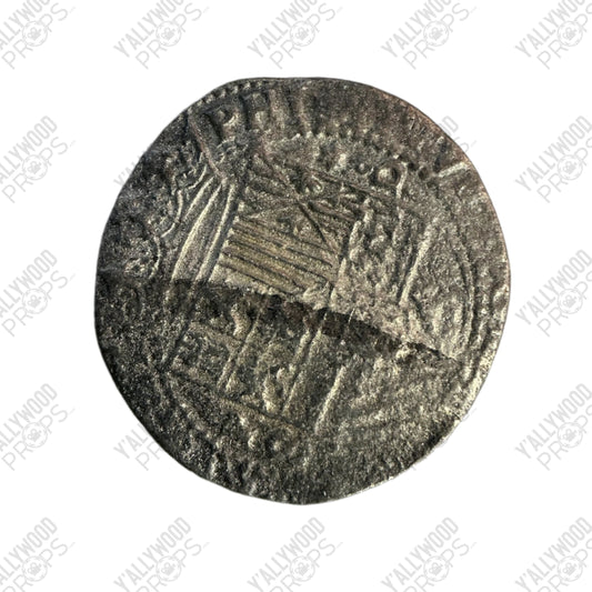 Pieces of 8 Coin Pirates of the Caribbean: Dead Men Tell No Tales (2017) Movie Prop Y'allywood Props