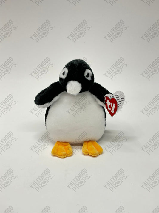 Beanie Babies The Beanie Bubble (2023) Movie Prop Y'allywood Props Black Penguin