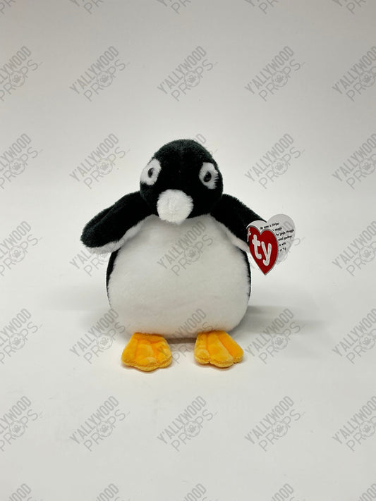 Beanie Babies The Beanie Bubble (2023) Movie Prop Y'allywood Props Black Penguin