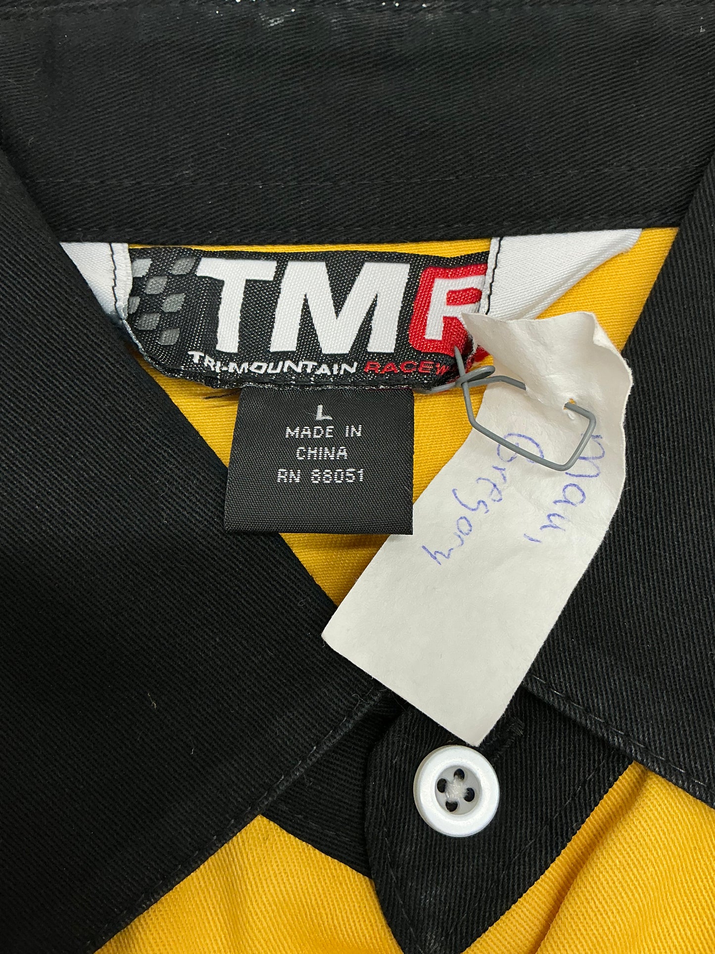 Neltini Racing Pit Crew Shirt S1E1 Doom Patrol (2019) Movie Prop Y'allywood Props Large Mau Gregory