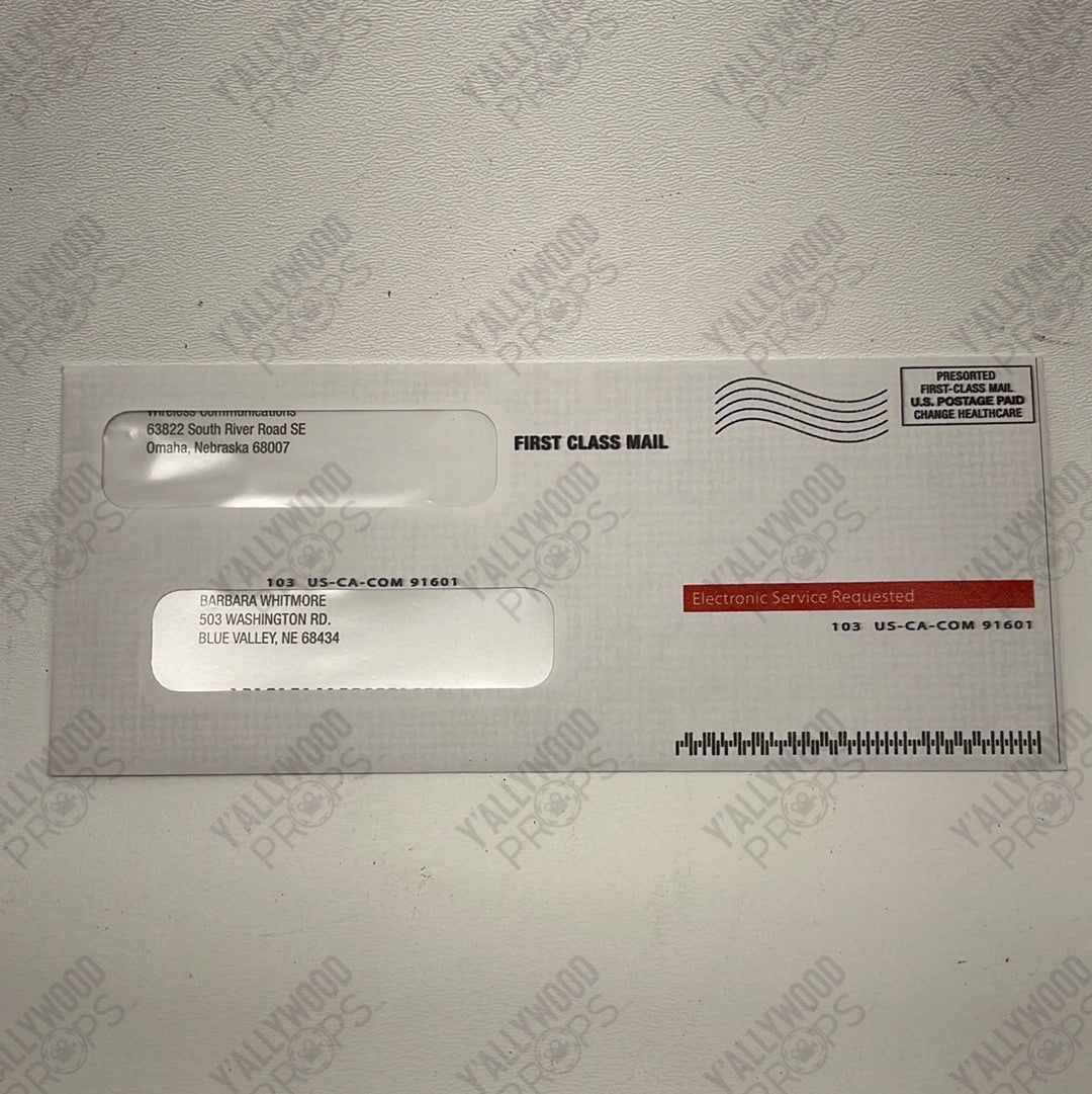 The Whitmore’s Mail S3 E1 Stargirl Movie Prop Y'allywood Props Wireless Communications